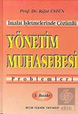 Yönetim Muhasebesi Problemleri