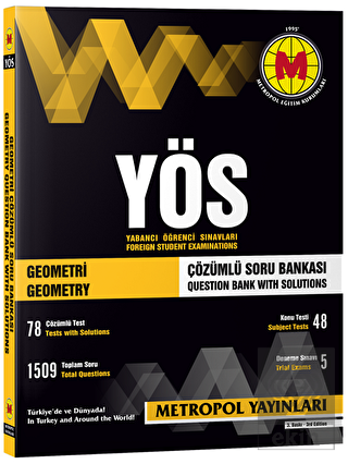 YÖS Geometri Çözümlü Soru Bankası
