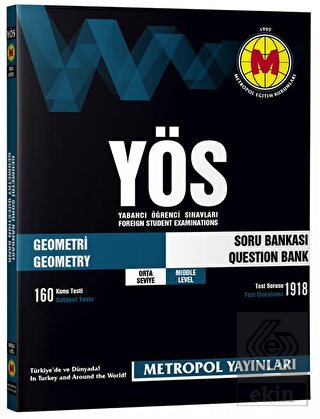 YÖS Geometri Orta Seviye Soru Bankası