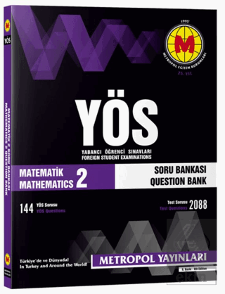 YÖS Matematik - 2 Soru Bankası