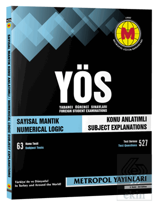 YÖS Sayısal Mantık Soru Bankası