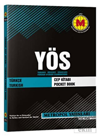 YÖS Türkçe Cep Kitabı
