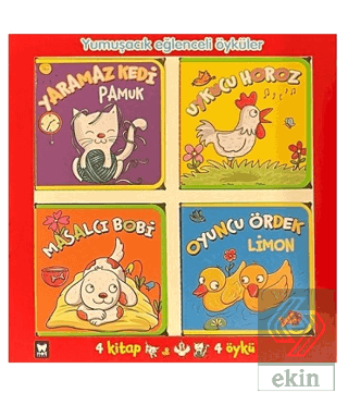 Yumuşacık Eğlenceli Öyküler 4 Kitap Kolektif Net Çocuk Yayınları Satın