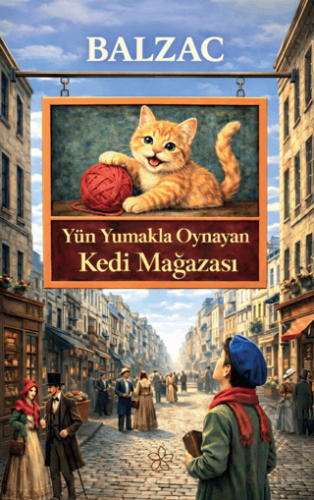 Yün Yumakla Oynayan Kedi Mağazası