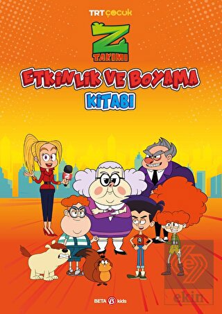 Z Takımı Etkinlik ve Boyama Kitabı 4