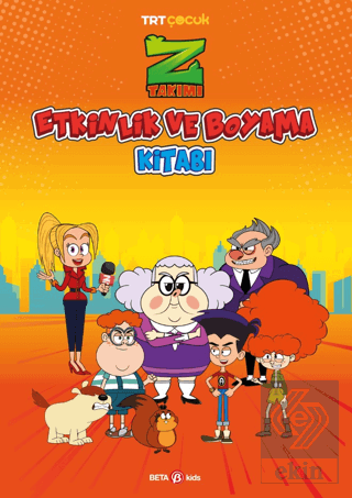 Z Takımı Etkinlik ve Boyama Kitabı 4