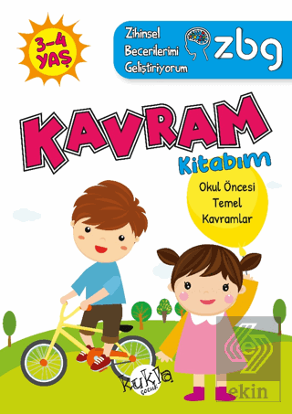 ZBG 3-4 Yaş Kavram Kitabım - Zihinsel Becerilerimi
