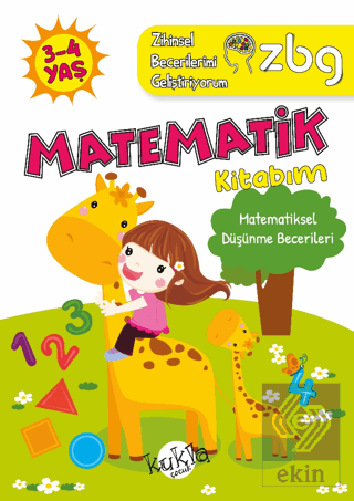 ZBG 3-4 Yaş Matematik Kitabım - Zihinsel Beceriler