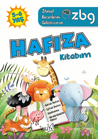 ZBG 5-6 Yaş Hafıza Kitabım - Zihinsel Becerilerimi