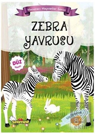 Zebra Yavrusu - Maceracı Hayvanlar Serisi