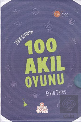 Zihin Çatlatan 100 Akıl Oyunu (5 Kitap Takım)
