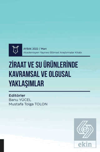Ziraat ve Su Ürünlerinde Kavramsal ve Olgusal Yakl
