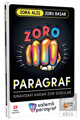Zoro Paragraf Soru Bankası