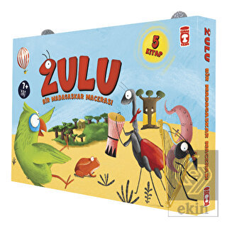 Zulu ile Bir Madagaskar Macerası - Set (5 Kitap Ta