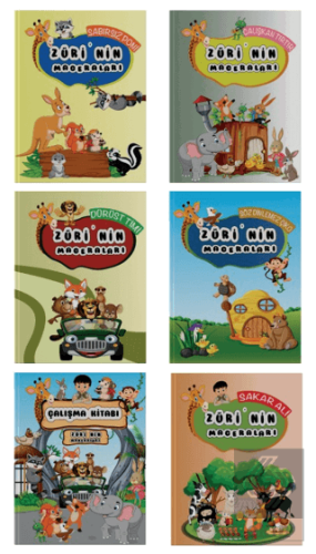 Zürinin Maceraları Hikaye Kitabı Seti